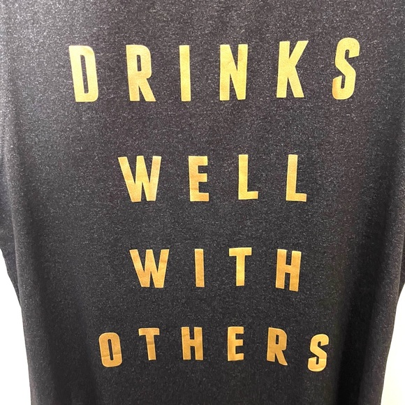 Charcoal gray wife beater style top size XL. NWOT. - Picture 5 of 10